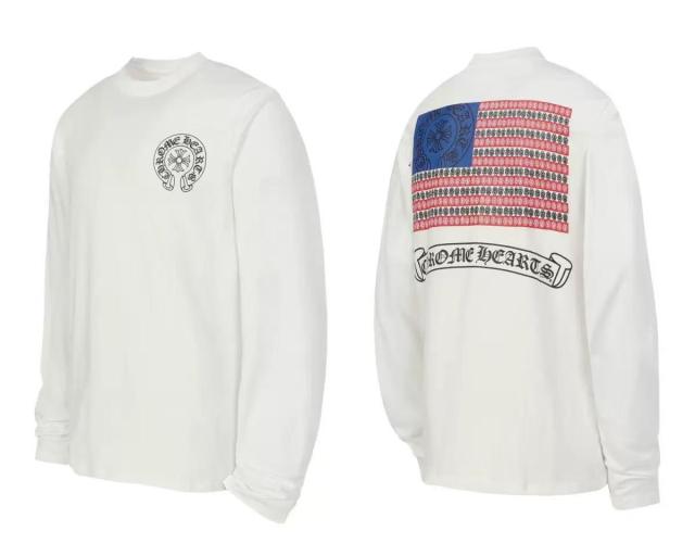 CH Long-Sleeve T-Shirt 100% Cotton