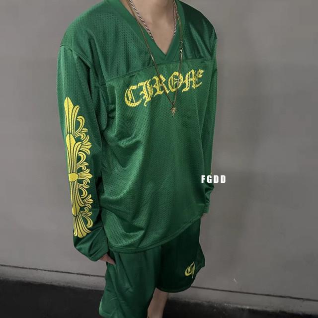 CH Mesh Long Sleeve T-Shirt Green