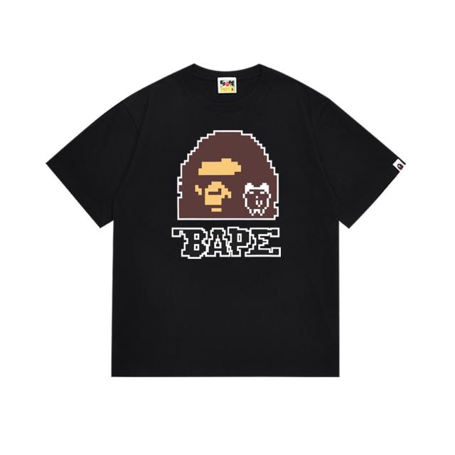 Bape T-Shirt Black White