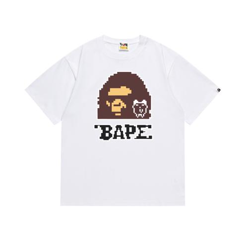 Bape T-Shirt Black White