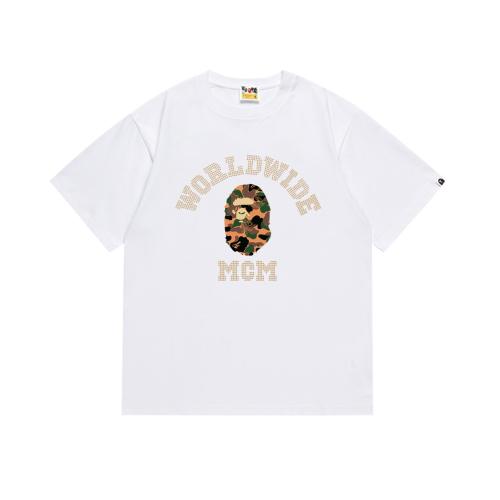 Bape MCM T-Shirt Black White