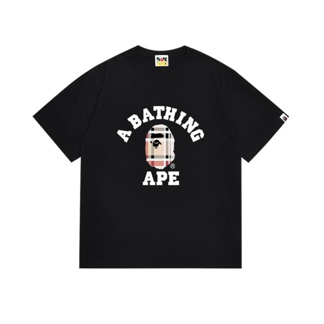 Bape x BBR T-Shirt Black White