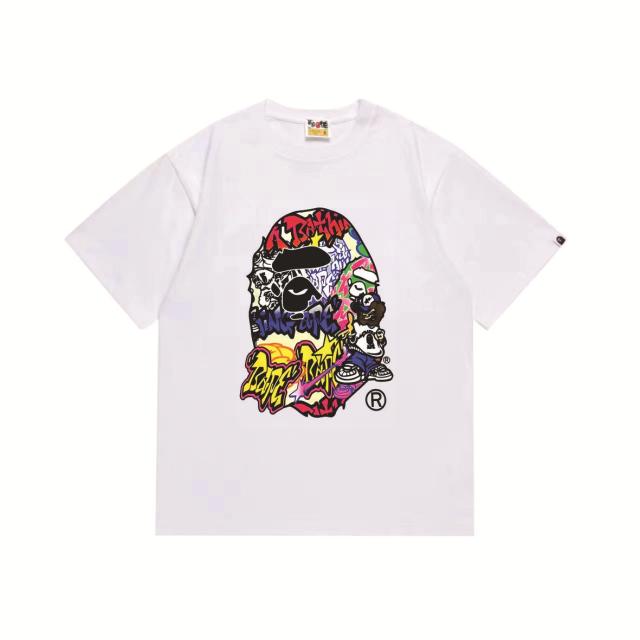 Bape T-Shirt Black White