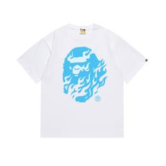 Bape T-Shirt Black White