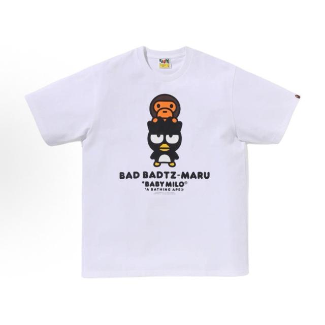 Bape Hello Kitty T-Shirt Black White