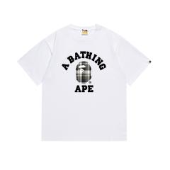 Bape MCM T-Shirt Black White