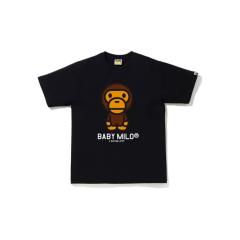 Bape T-Shirt Black White
