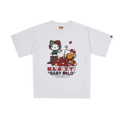 Bape Babymilo Hellokitty T-Shirt White