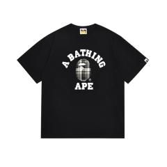 Bape MCM T-Shirt Black White