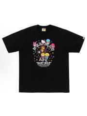 Bape Babymilo Hellokitty T-Shirt Black