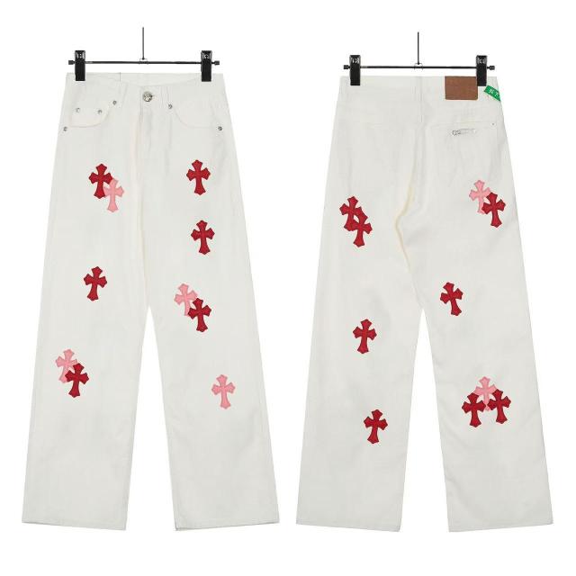 Chr0me Hearts CH Cross Pants Jeans 28-34
