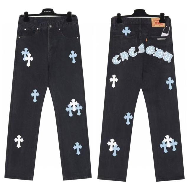 Chr0me Hearts CH Cross Pants Jeans 28-34
