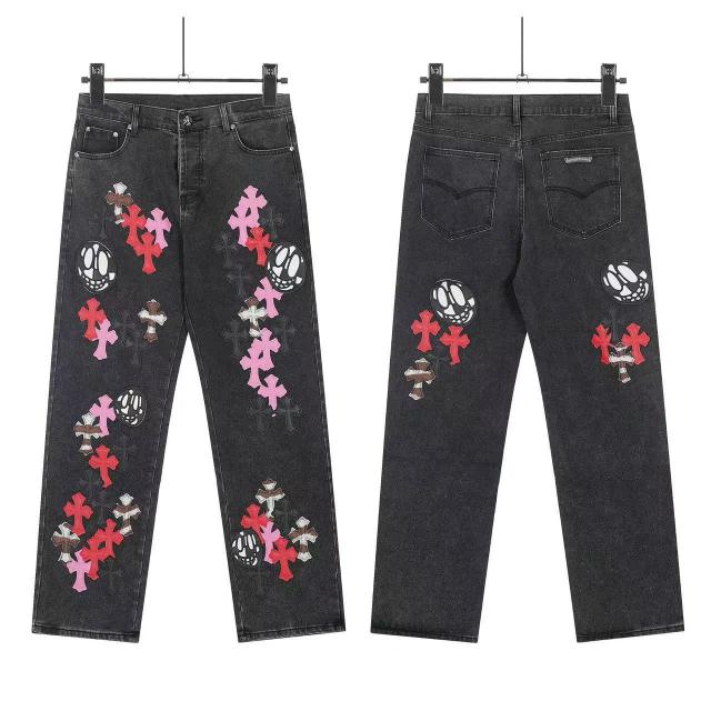 Chr0me Hearts CH Cross Pants Jeans 28-34