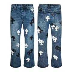 Chr0me Hearts CH Cross Pants Jeans 28-34