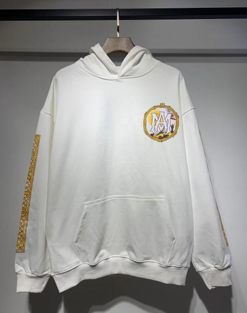 Αmiri Gold Logo Hoodies