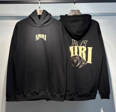 Αmiri Yellow Logo Hoodies