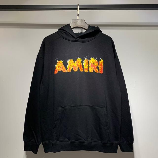 Αmiri Fire Logo Hoodies