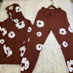 [Special Offer]Denim Tears Set Brown SIZE MEDIUM