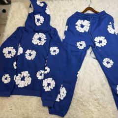 [Special Offer]Denim Tears Set Blue SIZE MEDIUM