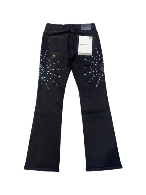 1:1 quality version Sunflower Rhinestone Flared Jeans