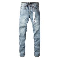 1:1 PURPLE BRΑND Rhinestone Denim Jeans