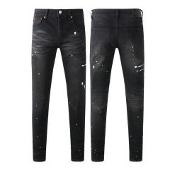 #9098  BRΑND Jeans Black