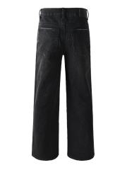 1:1 Quality Version Purple Rhinestone Baggy Jeans