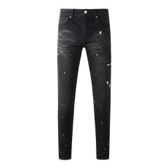 #9098  BRΑND Jeans Black