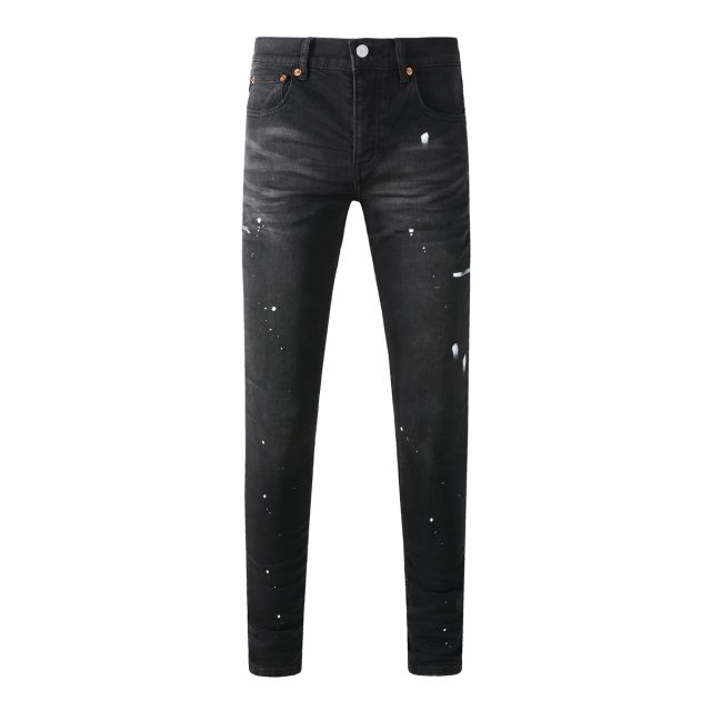 #9098  BRΑND Jeans Black