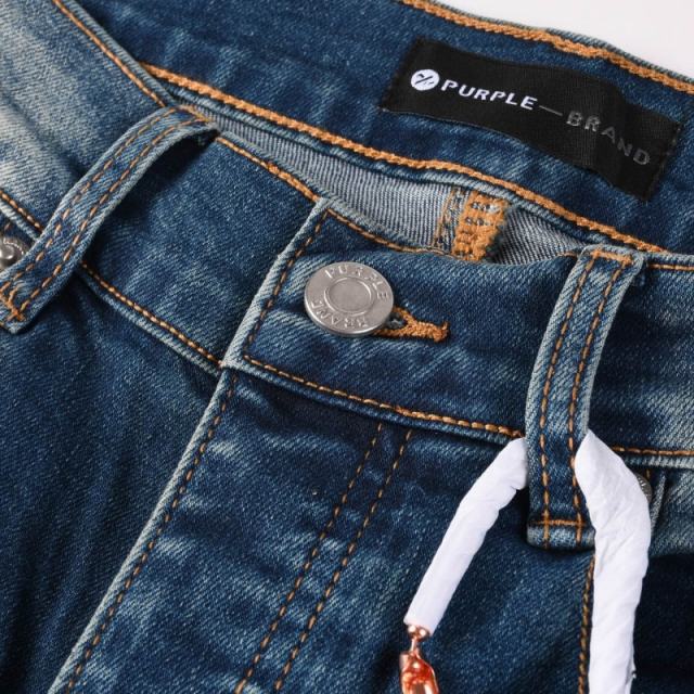 1:1 PURPLE BRΑND Monogram Denim Jeans