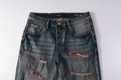 1:1 PURPLE BRΑND Distressed Stitch Skinny Fits Jeans