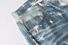 [Hot] 1:1 PURPLE BRΑND Lightning Straight Denim Jeans