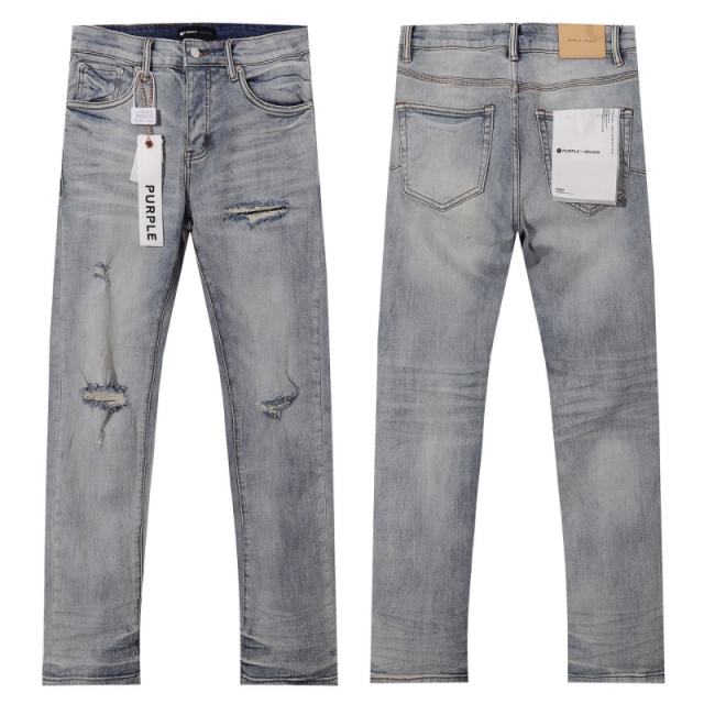 1:1 PURPLE BRΑND Ripped Jeans