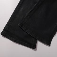 1:1 PURPLE BRΑND Black Wax Vibe Jeans