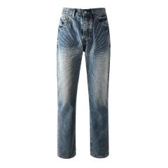 [Hot] 1:1 PURPLE BRΑND Rhinestone Straight Denim Jeans