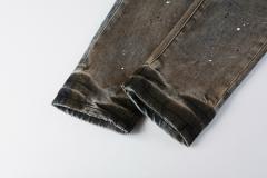 1:1 PURPLE BRΑND rUST Wash Splatter Distressed Skinny Fits Jeans