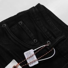 1:1 PURPLE BRΑND Black Vibe Jeans