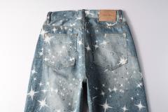[Hot] 1:1 PURPLE BRΑND Lightning Straight Denim Jeans