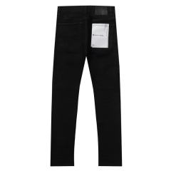 1:1 PURPLE BRΑND Black Straight Jeans