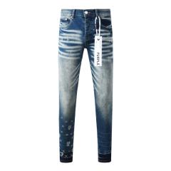 1:1 PURPLE BRΑND Monogram Denim Jeans