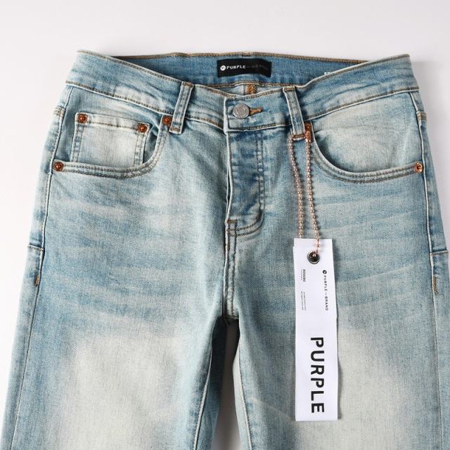 1:1 PURPLE BRΑND Rhinestone Denim Jeans
