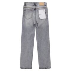 [Hot] 1:1 PURPLE BRΑND Rhinestone Straight Denim Jeans