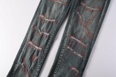 1:1 PURPLE BRΑND Distressed Stitch Skinny Fits Jeans