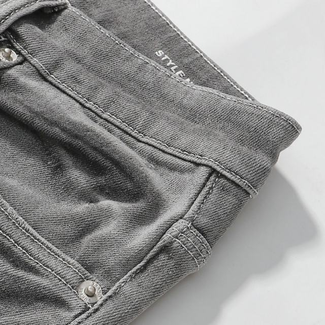 1:1 PURPLE BRΑND Wrinked Was Slim Fits Jeans