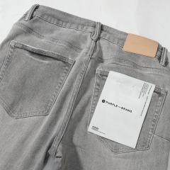 1:1 PURPLE BRΑND Wrinked Was Slim Fits Jeans