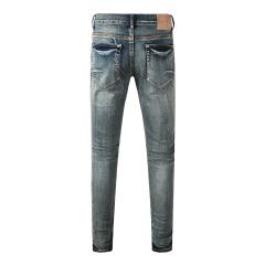 1:1 PURPLE BRΑND Distressed Stitch Skinny Fits Jeans