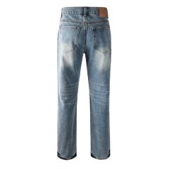 [Hot] 1:1 PURPLE BRΑND Rhinestone Straight Denim Jeans