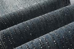 [Hot] 1:1 PURPLE BRΑND Rhinestone Straight Denim Jeans