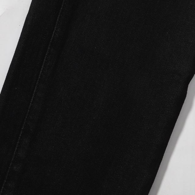 1:1 PURPLE BRΑND Black Vibe Jeans