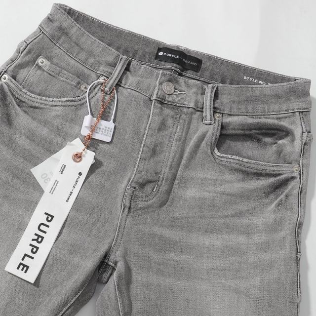 1:1 PURPLE BRΑND Wrinked Was Slim Fits Jeans